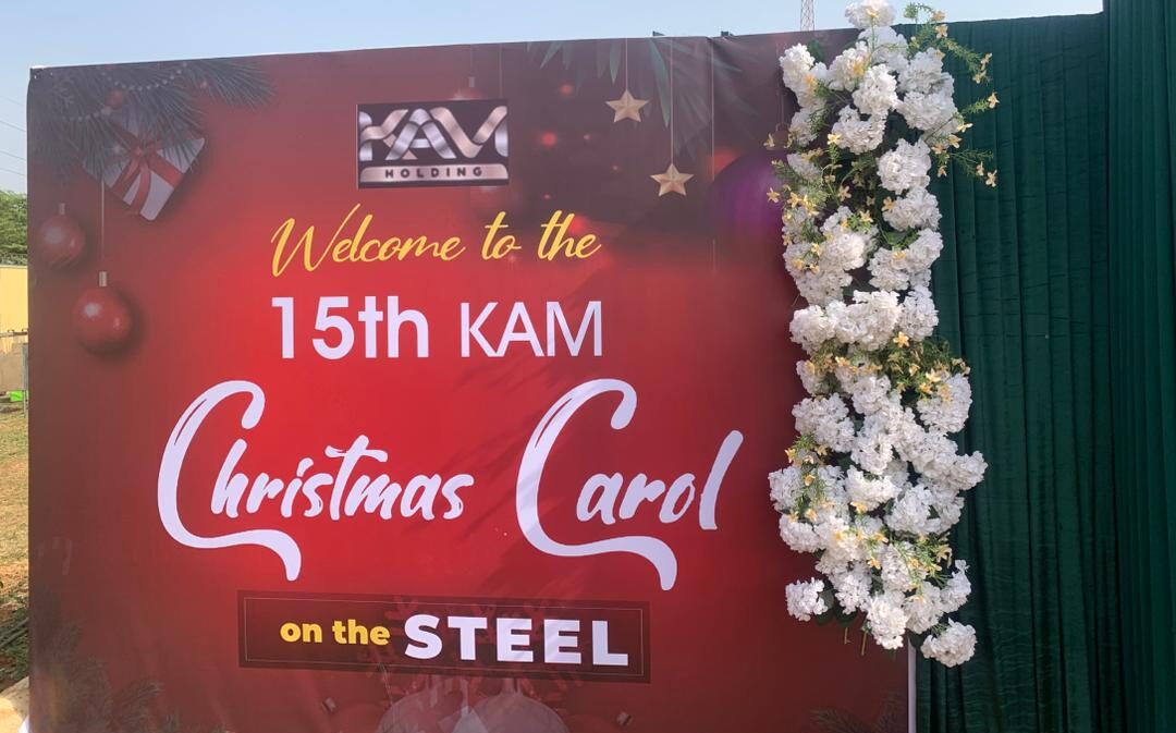 Kam Steel Holding Christmas Carol